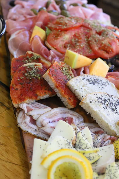 istock Salami jamon bacon set, italian smack 1425178250