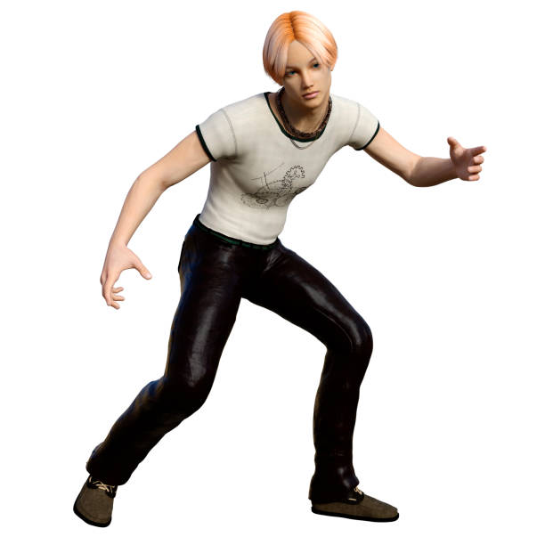 istock 3D Rendering Teenager Boy on White 1425184223