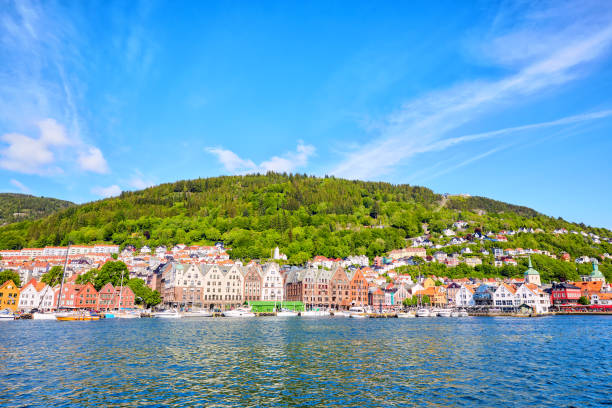 istock Bryggen waterfront in Bergen 1425185247