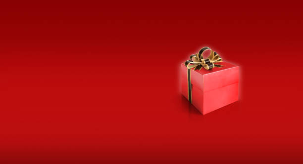 istock gift box holiday birthday new year valentine text space on red background 1425188689