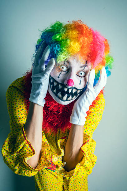 istock Insane Creepy Clown 1425195843