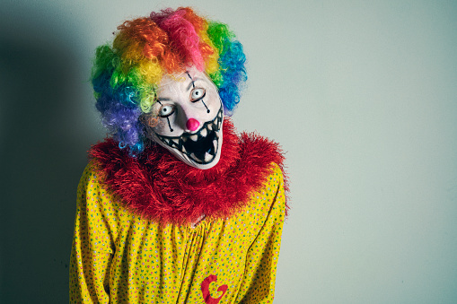 Creepy Clown Portrait