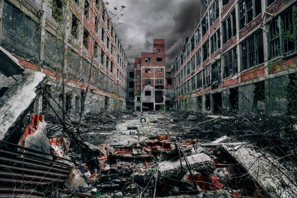 istock Abandoned Fisher Plant 1425201160
