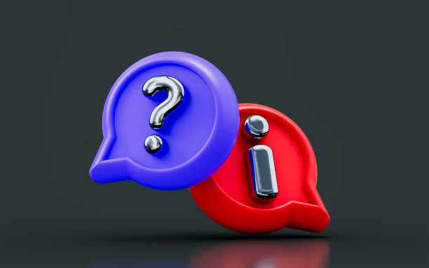 istock speech bubble sign question mark with exclamation on dark background 1425205969
