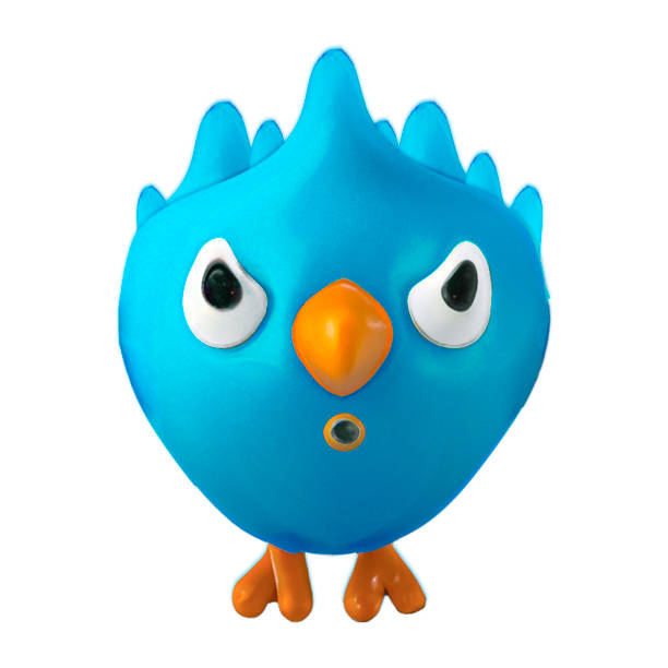 istock Angry baby chicken illustration 1425211168