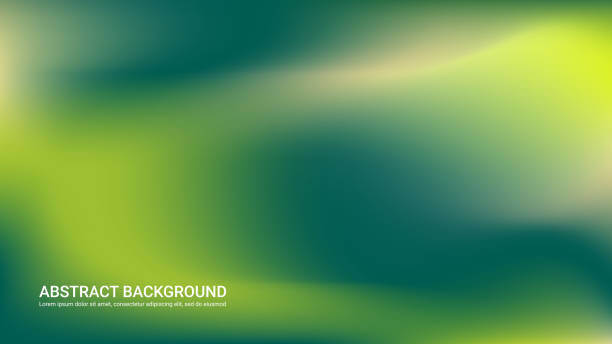 極地緑色光抽象的な背景 - backgrounds space nobody simplicity点のイラスト素材／クリップアート素材／マンガ素材／アイコン素材