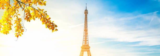 istock eiffel tour and from Trocadero, Paris 1425213579