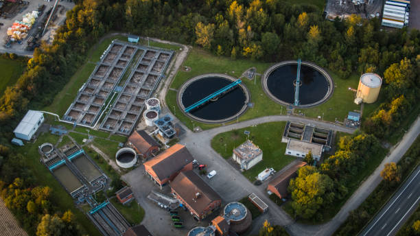 istock Water Purification Plant from Above 1425228212