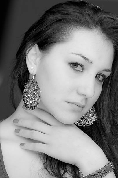 istock Studio beauty female portrait 142523026