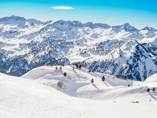 istock Mountain range in Baqueira ski fields,  Catalonia 1425233011