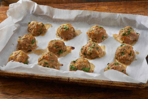 Almôndegas de Frango de Microondas: Fácil e Saborosa! - receita deliciosa profissional - passo 1