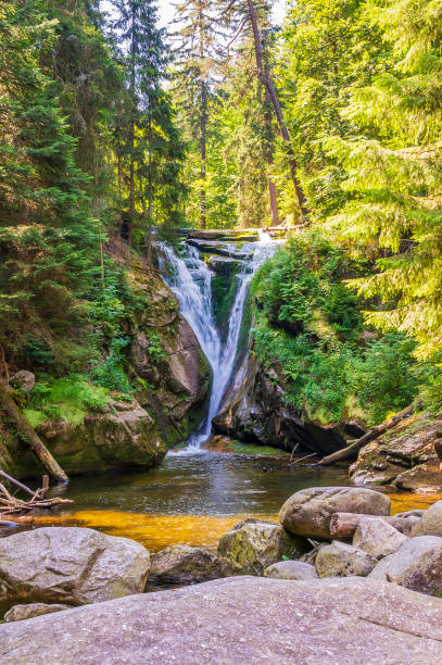 istock Szklarka Waterfall In Karkonosze National Park 1425241125