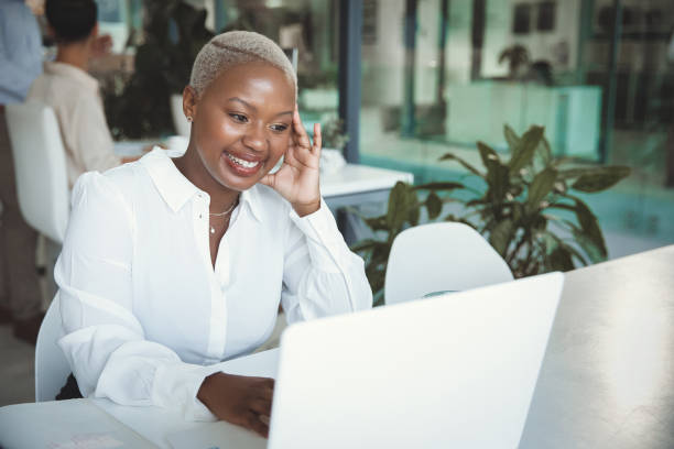 istock Beautiful businesswoman working 1425243267