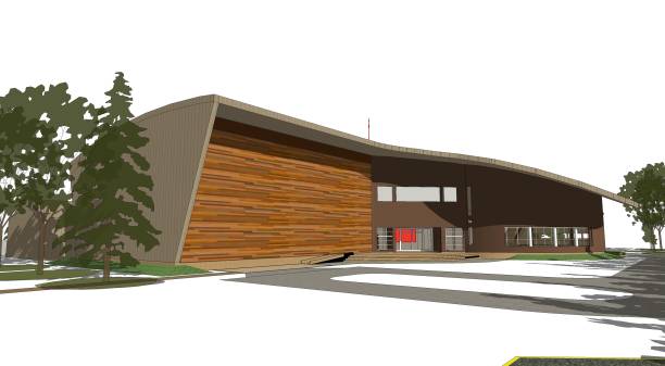 istock 3D illustration of building project 1425245237