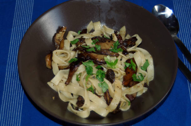 istock Tagliatelle with porcini mushrooms 1425260353