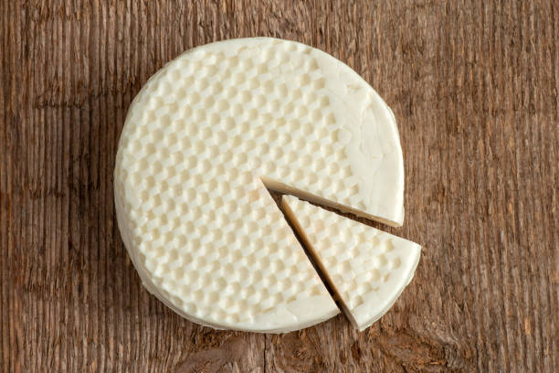 istock Head and slice of brined cheese 1425273725