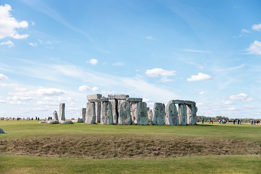 The wonderful famous historical landmark, the Stonehenge, United Kingdom, daytime