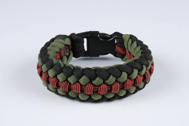 istock 3 Color Survival Paracord Bracelet 1425280387