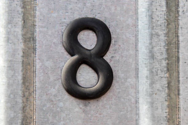 istock house number 8 on an iron background 1425281136