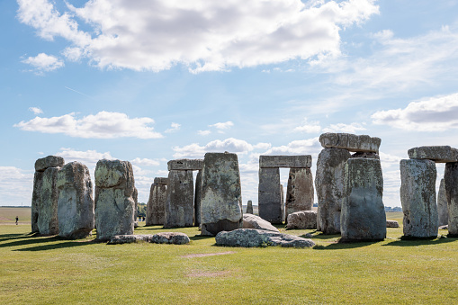 The wonderful famous historical landmark, the Stonehenge, United Kingdom, daytime