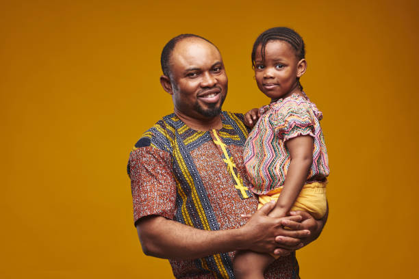 istock Happy African dad with his child 1425283947