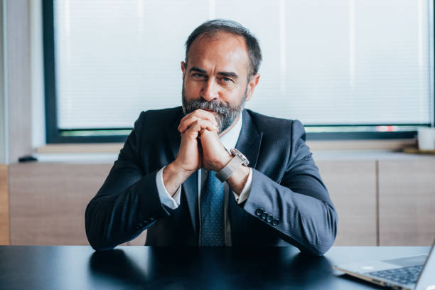 istock Portrait of businessman 1425284699
