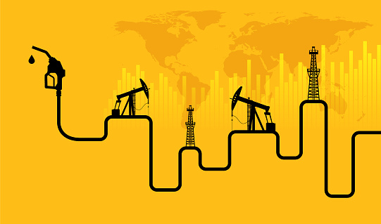 Oil finance background