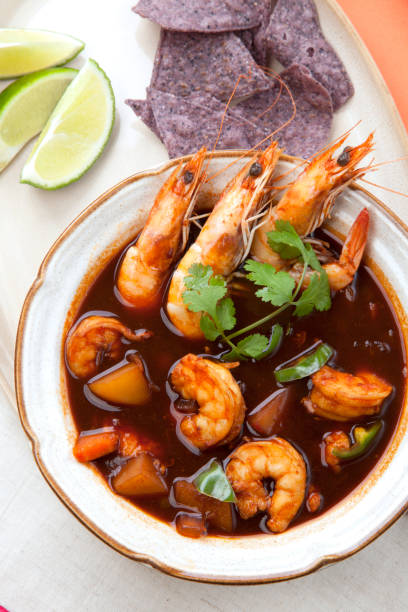 istock Mexican Shrimp Soup - Caldo de Camaron 1425292729