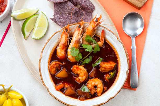 istock Mexican Shrimp Soup - Caldo de Camaron 1425292740