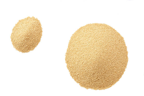 Pile of amaranth isolated on white background flat lay.Heap of dry amaranth isolated on white top view.