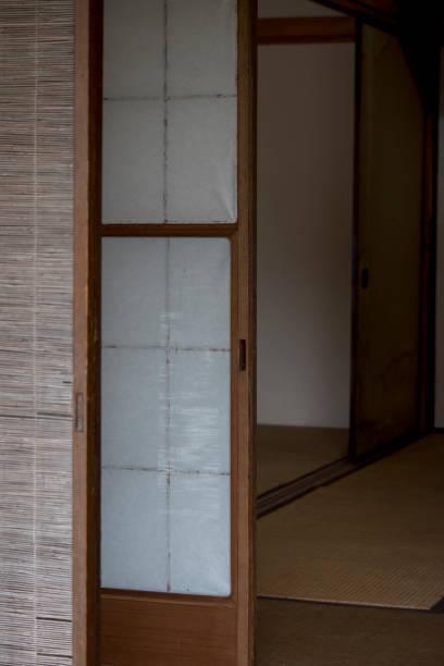 istock doors in a traditional Japanese construction 1425305296