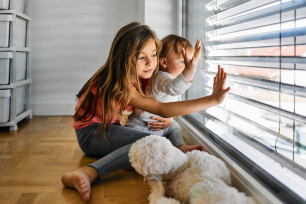 istock Happy children at home 1425308505