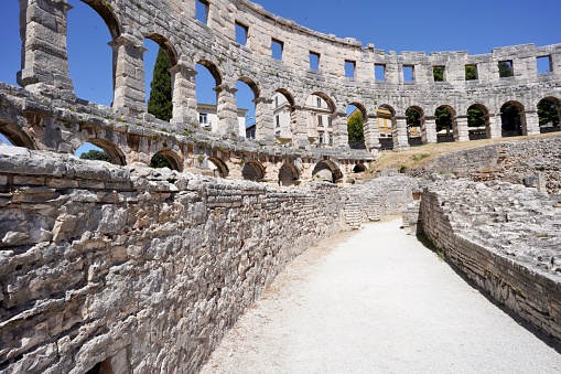 Old European amphitheatre