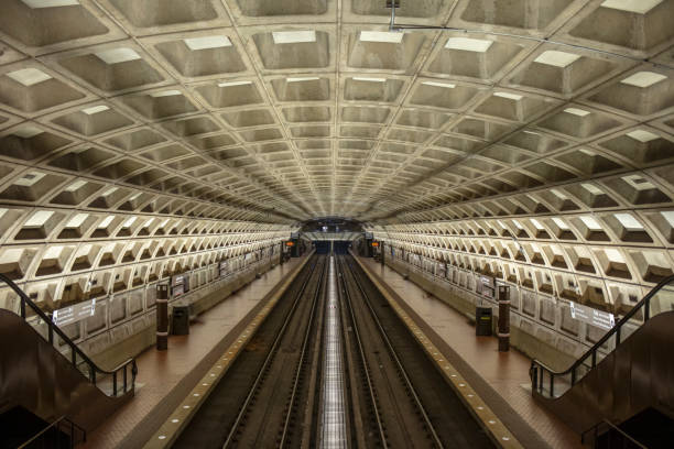 istock Metro station interior of Washington DC 1425332435