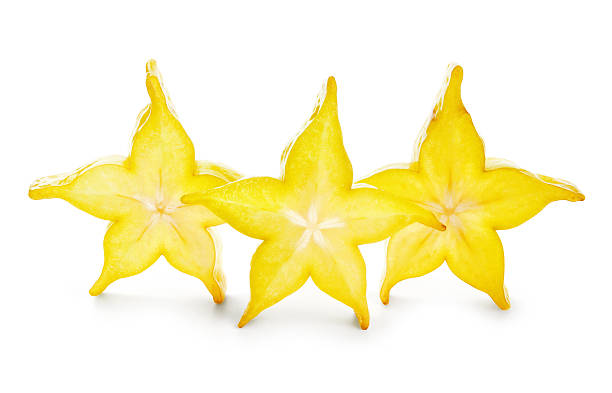 istock Carambola slices isolated on white 142533279