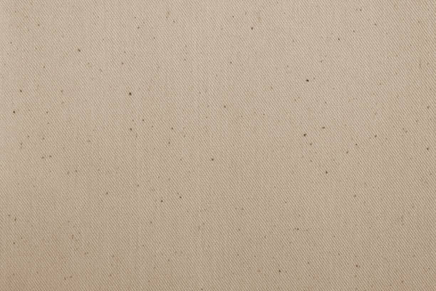 istock Hessian sackcloth woven texture pattern background in light beige cream brown earth color 1425366828