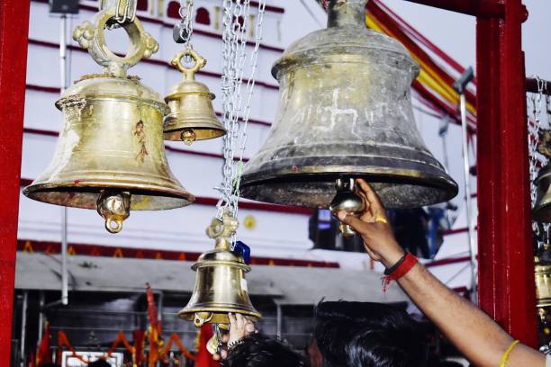 istock Hanging bells in a temple 1425390865