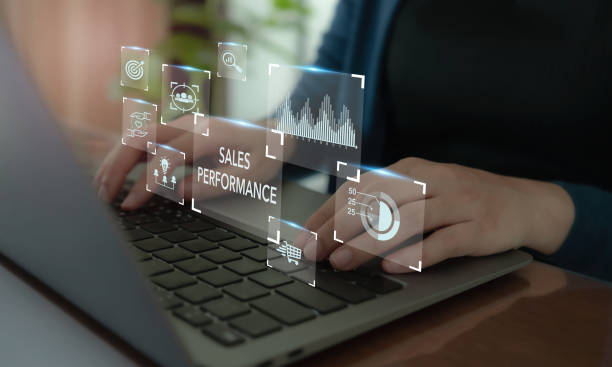 istock Sales performance management and report concept.  Drive sales performance to optimize sales team's capabilities and optimize the window opportunity for the sale. Improve sales efficiency, agile CRM. 1425394422