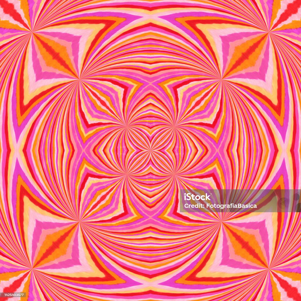 Reddish Pattern Reddish Mandala Like Pattern Stock Illustration - Download Image Now ...