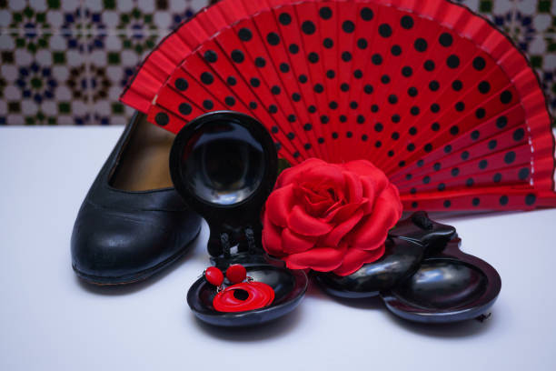 istock typical spanish flamenco accessories 1425409293