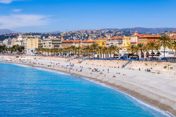 istock Ponchettes Public Beach in Nice - French Riviera 1425415577