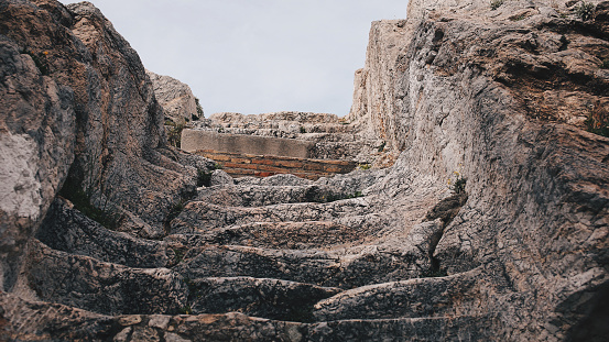 Famous steps that were walked upon by the Apostle Paul, and recording in his bible literature the Book of Acts.