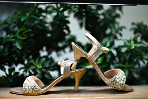 istock Indian Bridal Wedding Designer Sandals. 1425422376
