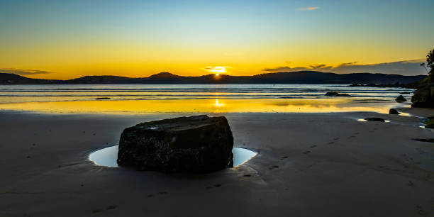 istock Aerial sunrise at the beach 1425425813