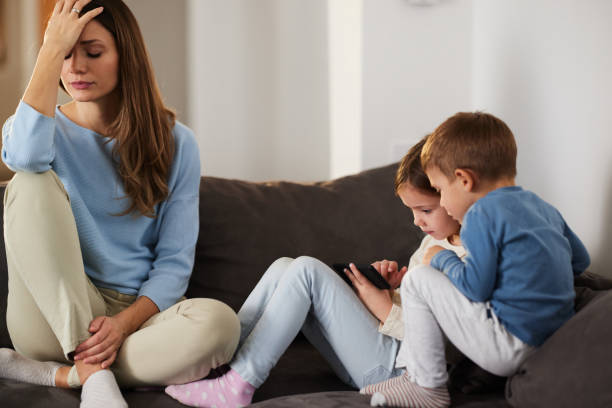 istock I cannot believe they are watching cartoons on the phone again! 1425451008