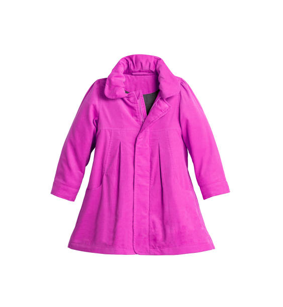 istock Pink wool luxury female coat 1425459878