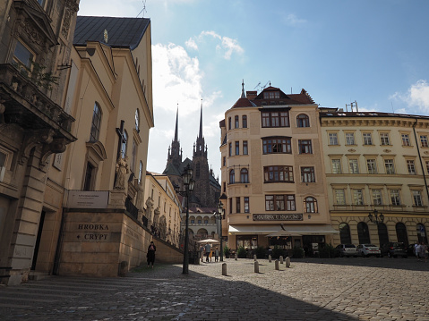 Brno, Czech Republic - Circa September 2022: View of the city