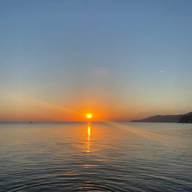 istock Sunset on the Black Sea coast 1425464068