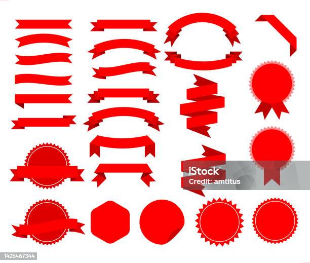 Sign That Said Ribbon Ribbons Stock Illustration - Download Image Now - Award Ribbon, Ribbon ...