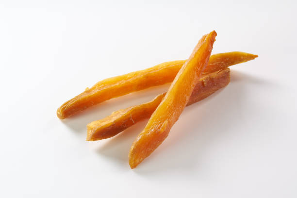 istock dried sweet potato on white background 1425468854